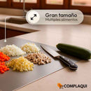 ACEMARO® TABLA MULTIUSOS PARA PICAR EN ACERO INOXIDABLE