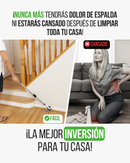 UltraClean© - Cepillo de Limpieza Eléctrico Giratorio +8 Fregonas de REGALO 🎁