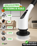 UltraClean© - Cepillo de Limpieza Eléctrico Giratorio +8 Fregonas de REGALO 🎁
