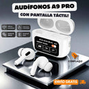 Audífonos Inteligentes A9 Pro Con Pantalla Táctil